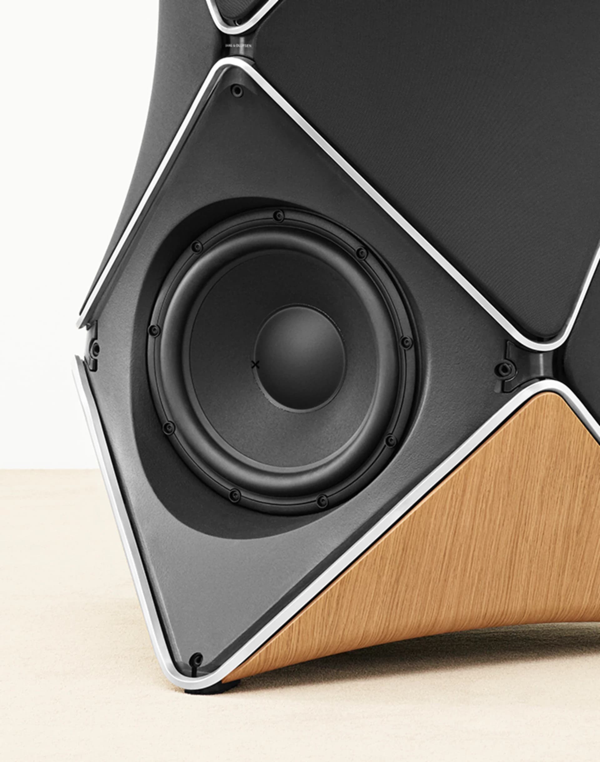 18 state-of-the-art Scan-Speak drivers are placed in carefully defined positions for maximum performance. Each speaker packs a combination of 14 channels of the latest generation ICEpower amplifiers and four class D amplifiers.